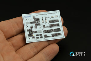Quinta Studio QD48014 Mitsubishi T-2 3D-Printed colored Interior on decal paper (Hasegawa) 1/48 – image 4