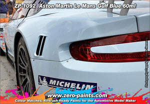 Zero Paints ZP-1092 Aston Martin Le Mans Gulf Blue Paint 60ml – immagine 5
