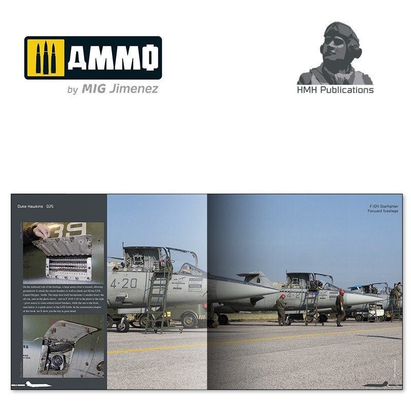 HMH Publications DH-025 Lockheed F-104 Starfighter Flying in Air Forces around the World (English version) – image 4