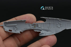 Quinta Studio QD72219 P-51B/P-51C Mustang 3D-Printed &amp;amp; colored Interior on decal paper (Arma Hobby) 1/72 – image 5