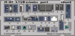Eduard 49487 A-7A/ B avionics 1/48 Hobby Boss