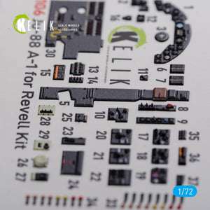 KELIK K72106 Ju-88 A-1 interior 3D decals for Revell kit 1/72 – image 7