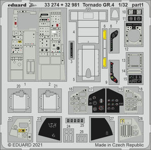 Eduard 33274 Tornado GR.4 for ITALERI 1/32 – Bild 2