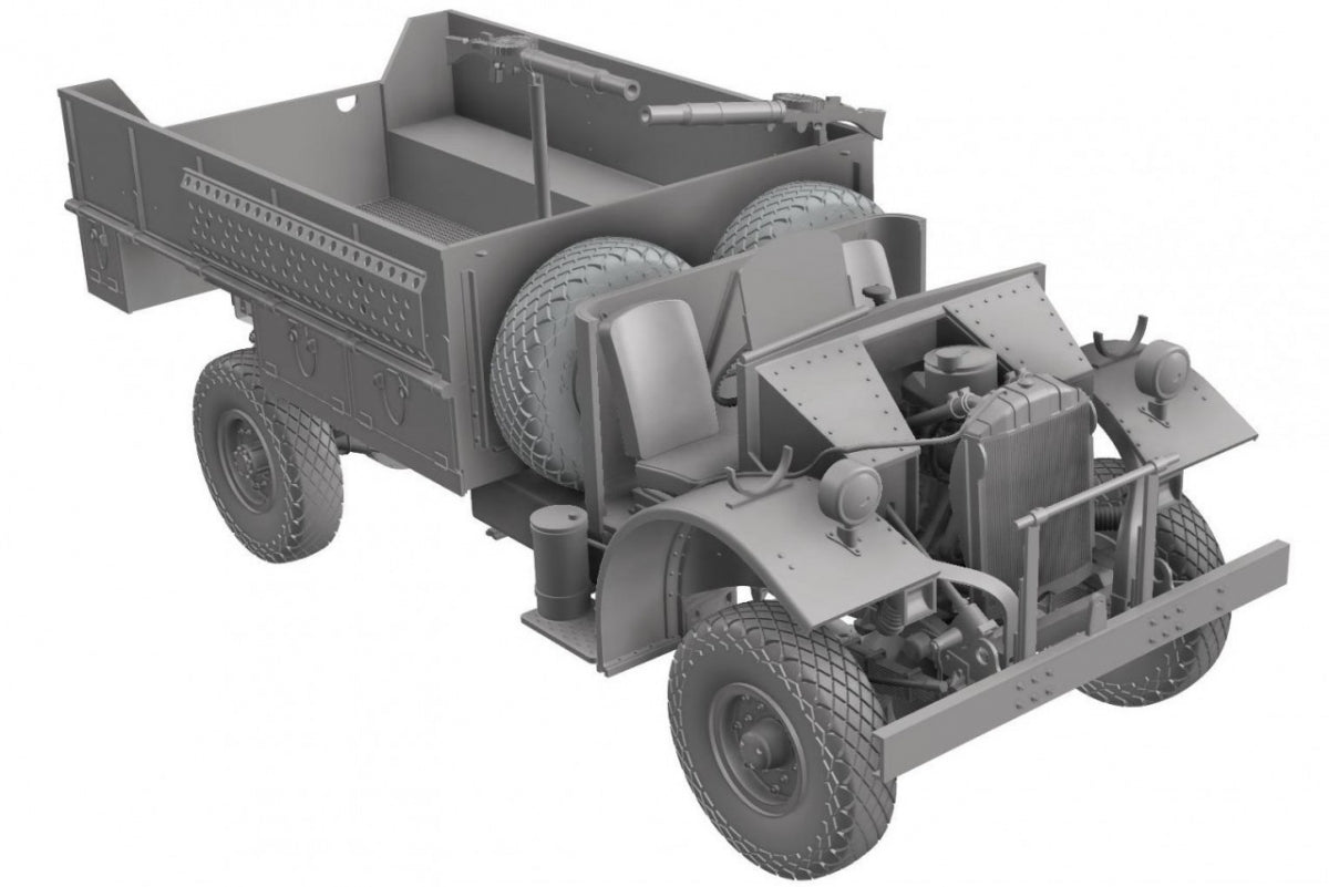 Thunder Model 35311 LRDG F30 Patrol Truck With Offset Rear Bed, Limited Bonus Edition 1/35 – Bild 5