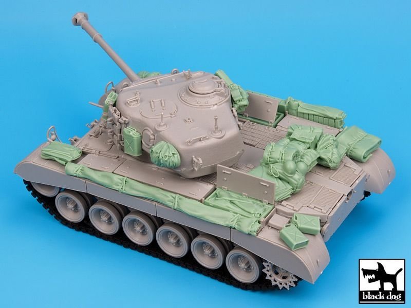 Black Dog T35060 US M -26 Pershing accessories set 1/35 – Bild 4