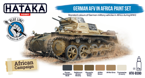 Hataka HTK-BS90 BLUE LINE – German AFV in Africa paint set (6x17ml) – image 2