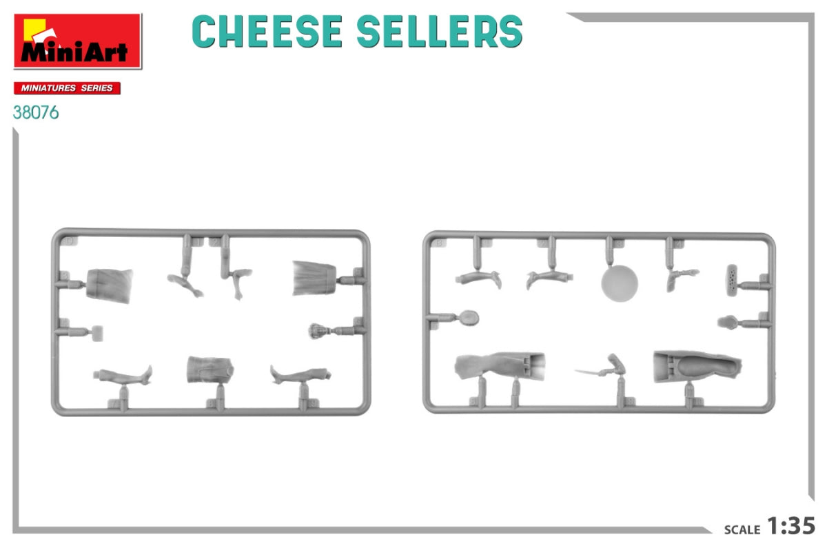 MiniArt 38076 VENDEURS DE FROMAGE 1/35 – image 4