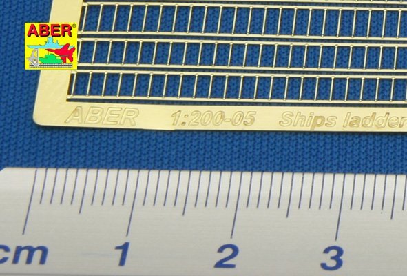 Aber 200-05 Ship ladders - wide 1/200 – obrázek 3