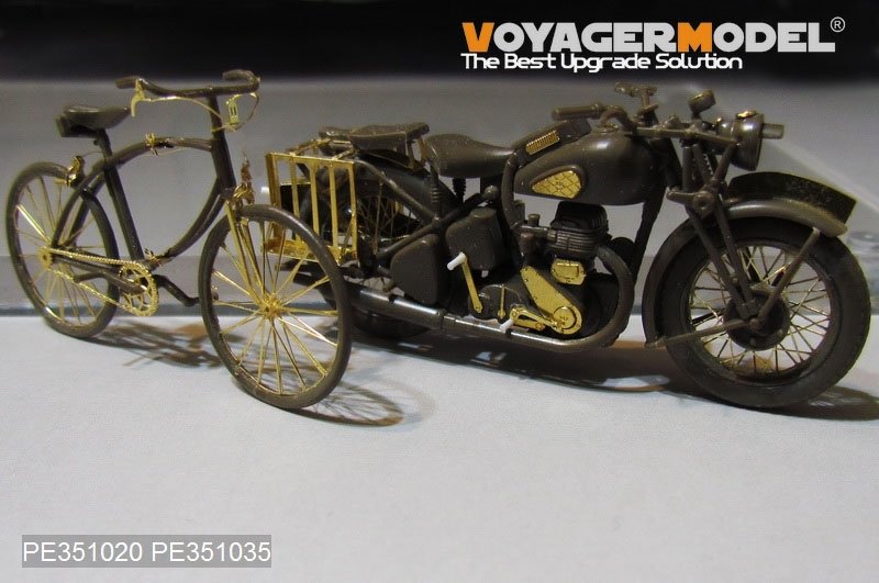 Voyager Model PE351035 WWII British Milltary Bicycles upgrade set (2 sets) For TAMIYA 35333 1/35 – Bild 4