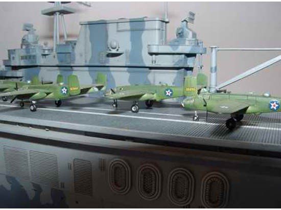 Trumpeter 05601 US Aircraft Carrier CV-8 Hornet (1/350) – imagen 7