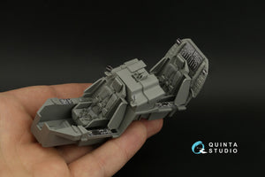 Quinta Studio QD+35106 AH-64D 3D-Printed &amp;amp; colored Interior on decal paper (Takom) (with 3D-printed resin parts) 1/35 – Bild 8