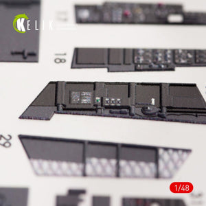 KELIK K48036 EA-18G &amp;quot;GROWLER&amp;quot; INTERIOR 3D DECALS FOR MENG KIT 1/48 – image 4