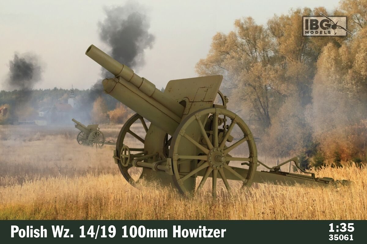 IBG 35061 Polish Model 14/19 100mm Howitzer 1/35
