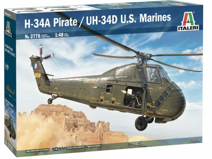 Italeri 2776 H-34 A “Pirate” / UH-34D US Marines 1/48