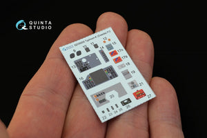Quinta Studio QD35005 MRAP Typhoon-K 3D-Printed &amp;amp; colored Interior on decal paper (for Zvezda kits) 1/35 – immagine 7