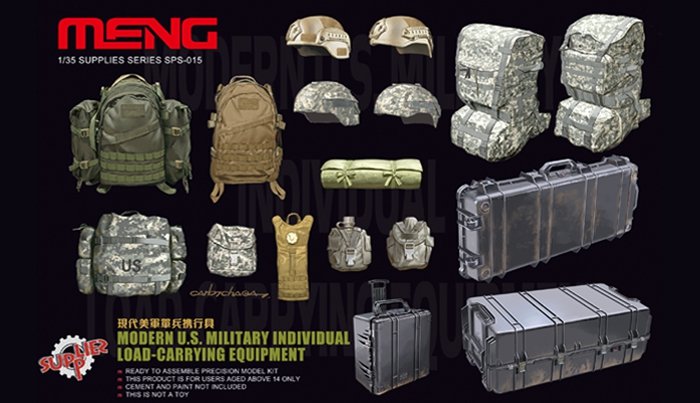Meng SPS-015 Modern US Military Individual Load-Carrying (1/35)