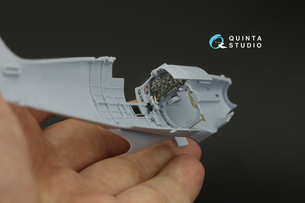 Quinta Studio QD48135 Spitfire Mk.V 3D-Printed &amp;amp; colored Interior on decal paper (Airfix) 1/48 – obrázek 7