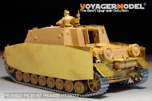 Voyager Model PE35922 WWII German Sturmpanzer IV Brummbar Late Version Basic For TAMIYA 35353 1/35 – imagen 18