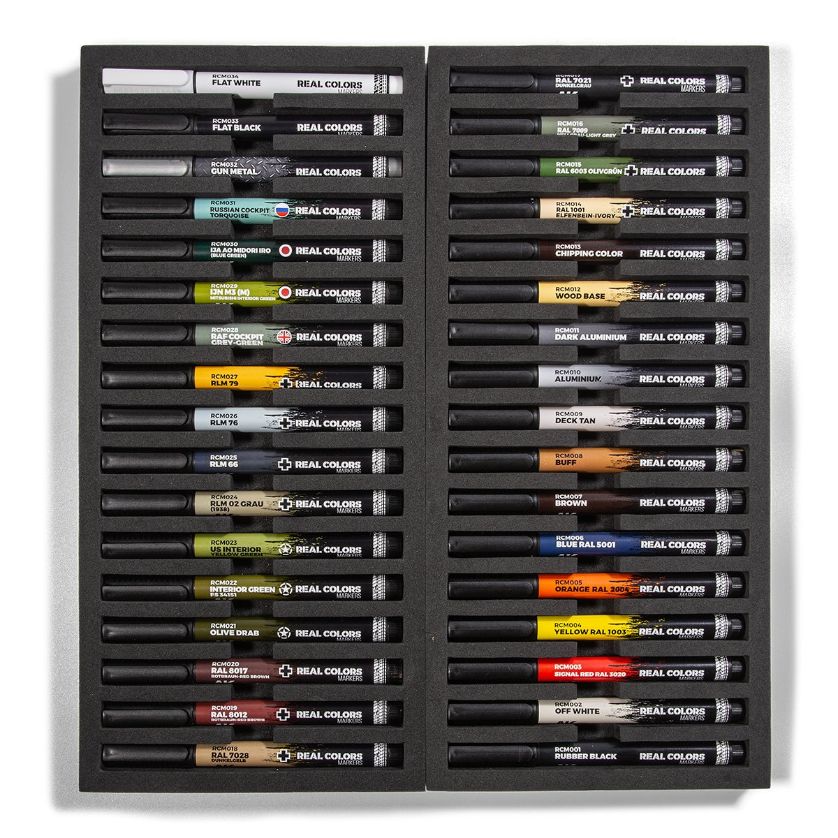 AK Interactive RCM150 SPECIAL BOX RC MARKERS – 34 units – Bild 2