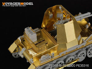 Voyager Model PE35319 WWII German 47mm PaK(t) Panzerjager I Basic For DRAGON 6230 1/35 – immagine 4
