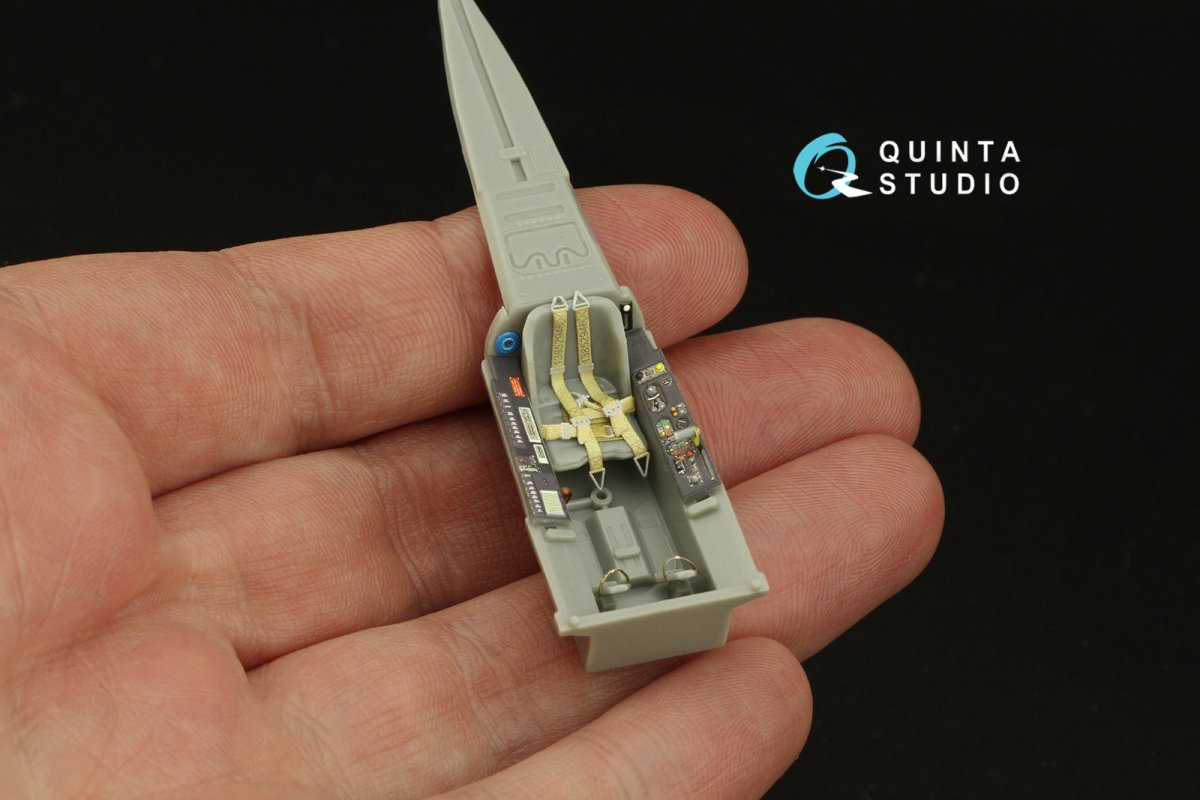 Quinta Studio QD48313 Fw 190A-3 3D-Printed &amp;amp; colored Interior on decal paper (Hasegawa) 1/48 – Bild 10