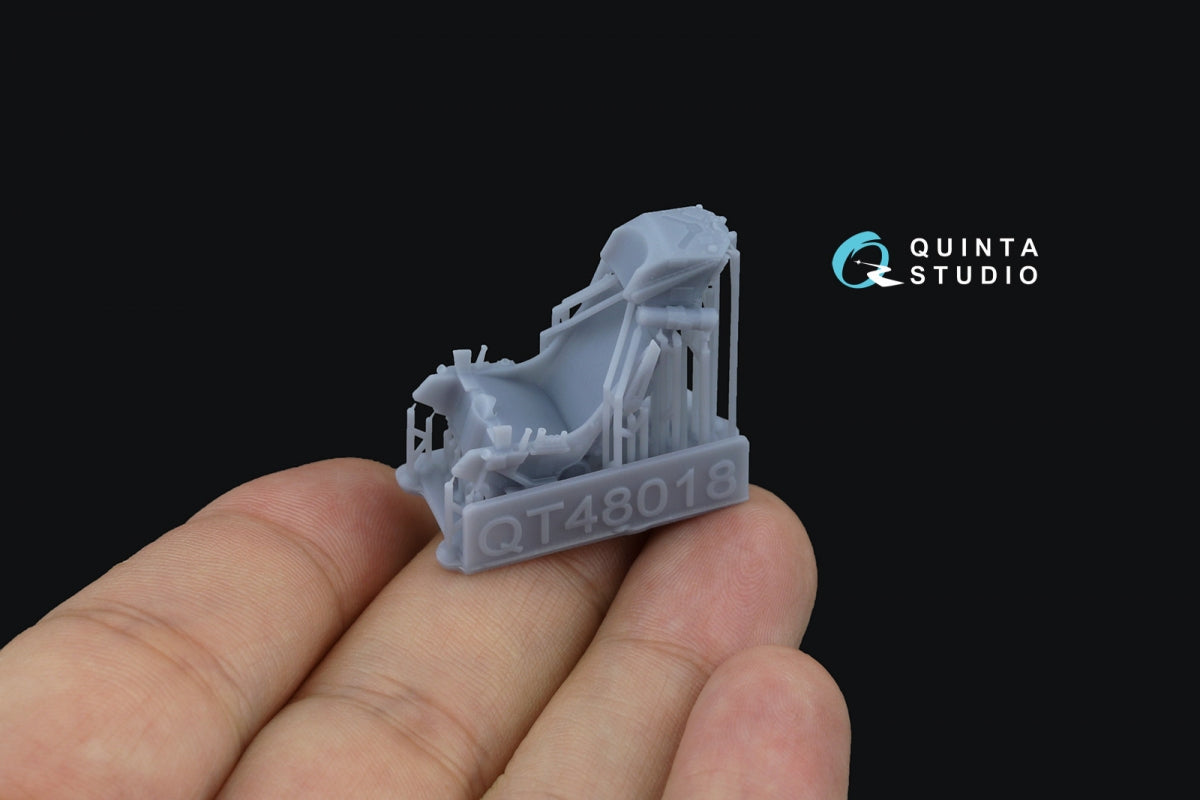 Quinta Studio QR+48073 K-36DM (initial release) ejection seat (for Su-17M3/M4/UM3/22, Su-24, MiG-29 9-12 Early aircraft) (All kits) 1/48 – image 5