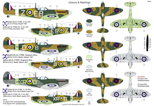 Kovozavody Prostejov KPM0306 Spitfire Mk.IIa “Aces” 1/72 – immagine 2