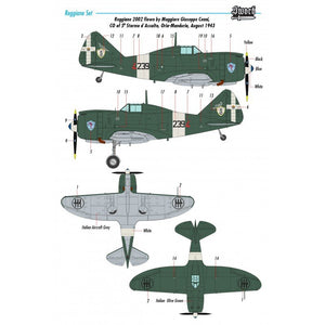 Sword 72110 Reggiane Fighter 6pcs 1/72 – zdjęcie 6
