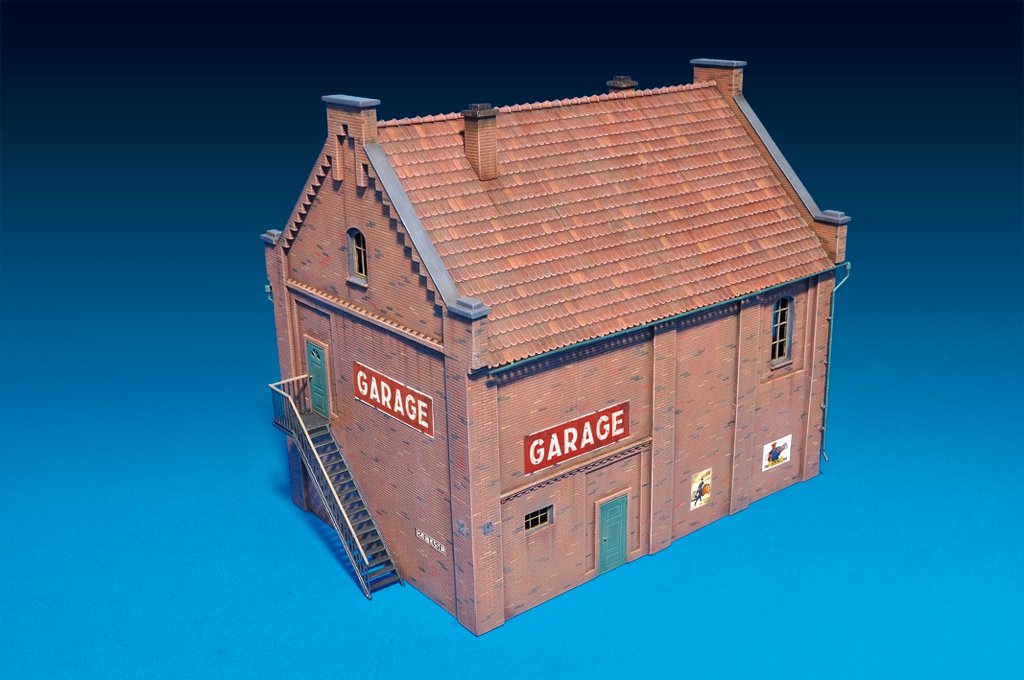 MiniArt 72031 BUILDING WITH GARAGE 1/72 – Bild 5