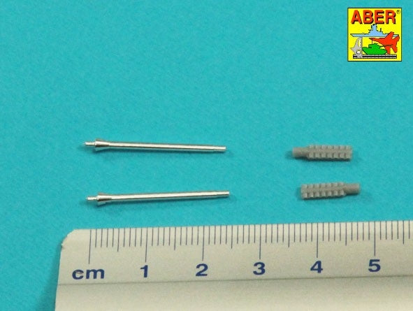 Aber 35L-342 Two German 3cm Flak 103 barrels for &amp;quot;Kugelblitz&amp;quot; tanks / Set of two 3cm Flak 103 barrels for German anti-aircraft tanks &amp;quot;Kugelblitz&amp;quot; 1/35 – imagen 17