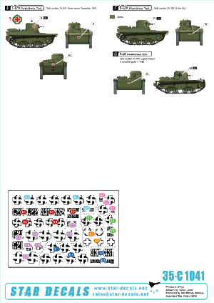 Star Decals 35-C1041 Finnish Tanks in WW2 # 5 1/35 – Bild 2