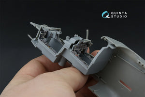 Quinta Studio QD48571 AH-64A 3D-Printed &amp;amp; colored Interior on decal paper (Hasegawa) 1/48 – Bild 8