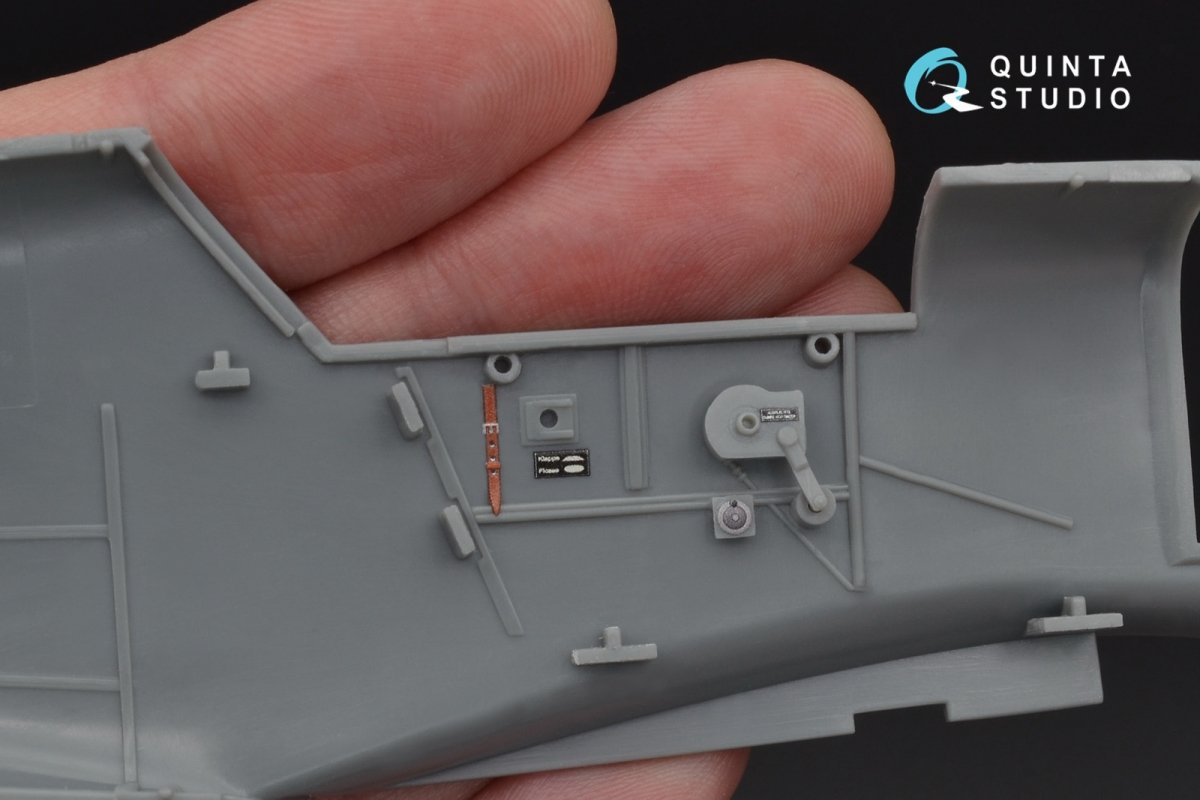 Quinta Studio QD32046 Bf 109G-10 3D-Printed &amp;amp; colored Interior on decal paper (for Trumpeter kit) 1/32 – Bild 8