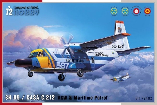 Special Hobby 72402 SH 89 / CASA C.212 'ASW &amp; Maritime Patrol' 1/72