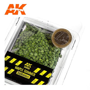 AK Interactive AK8165 MAPLE SUMMER LEAVES 75MM / 90MM 1/32 1/35 – image 2