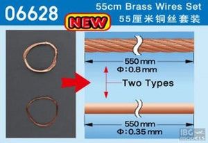 Trumpeter 06628 55cm Brass Wire set