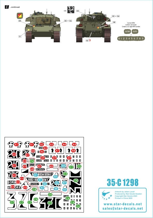 Star Decals 35-C1298 Australia in Vietnam1 1/35 – immagine 2