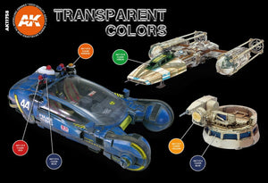 AK Interactive AK11758 TRANSPARENT COLORS SET 6x17ml – Bild 3