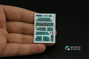 Quinta Studio QDS-48380 Mi-8MT 3D-Printed &amp;amp; colored Interior on decal paper (AMK) (Small version) 1/48 – obrázek 3