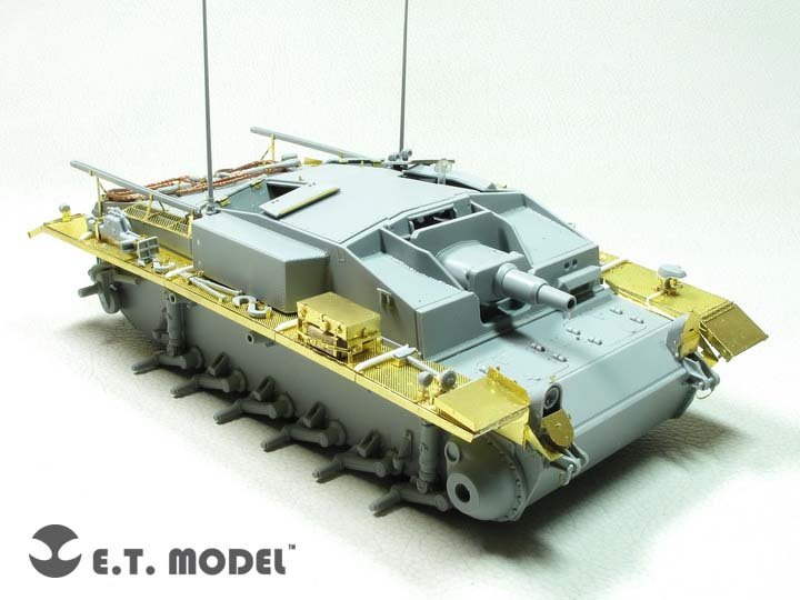 ET Model E35-256 WWII German StuG.III Ausf.E Basic (For DRAGON Smart Kit) (1/35) – imagen 6