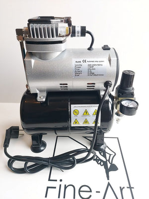 Fine Art FA-20T 3l oil-free compressor with filter and reducer Premium Line (S5000)