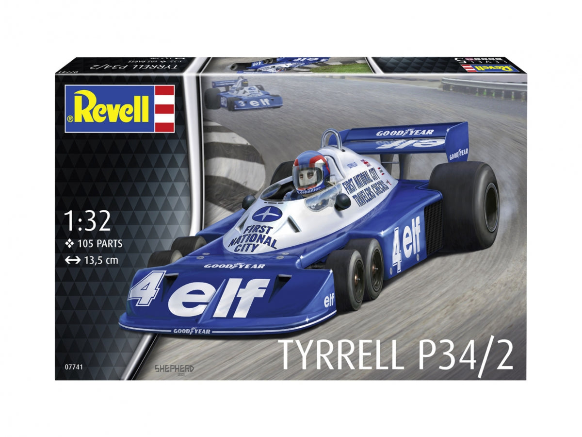 Revell 07741 Tyrrell P34-2 (6-Wheeler) 1/32 – obrázek 11