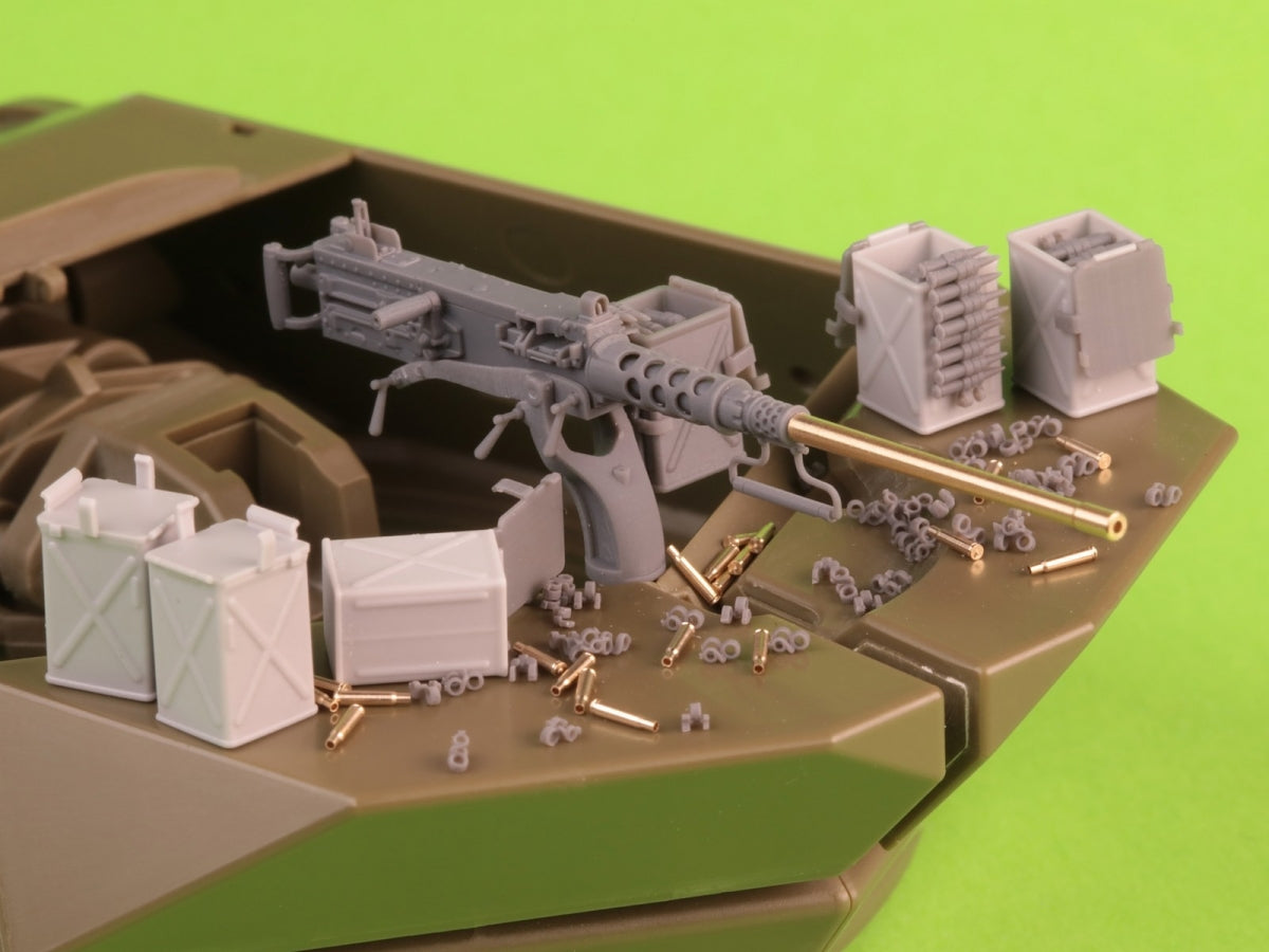 Master GM-35-070 Browning M2HB .50 cal (12.7mm) - with mount for M10 tank destroyer (cradle D70627 with small ammo box D68375) 1/35 – image 9