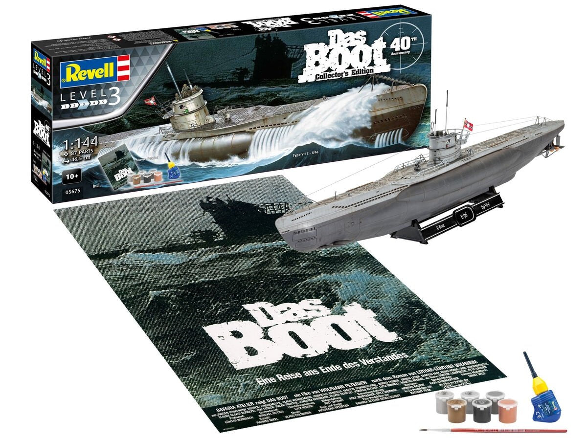 Revell 05675 Das Boot Collector&amp;#39;s Edition - 40th Anniversary 1/144 – obrázek 2