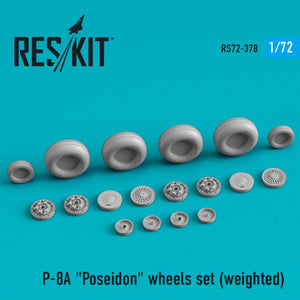 RESKIT RS72-0378 P-8A &amp;quot;POSEIDON&amp;quot; WHEELS SET (WEIGHTED) 1/72