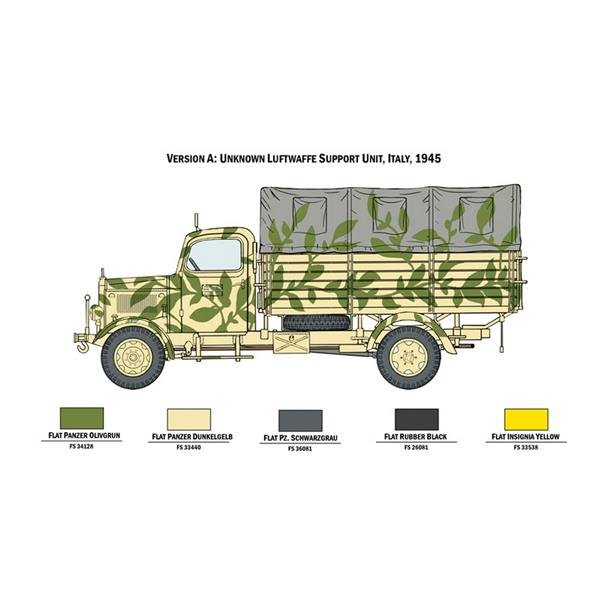 Italeri 6558 MERCEDES BENZ L3000 S 1/35 – obrázek 2