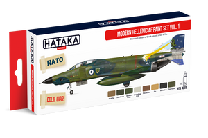 Hataka HTK-AS68 Modern Hellenic AF paint set vol. 1 (8x17ml) – image 2