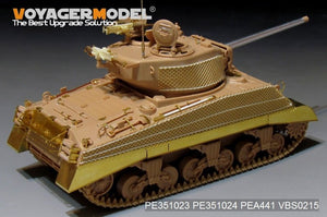 Voyager Model PE351023 WWII US M4A3 (76) in Mid Tank Basic For MENG TS-043 1/35 – immagine 17