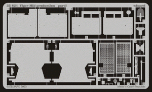 Eduard 35624 Tiger I Mid. Production 1/35 Tamiya – immagine 2