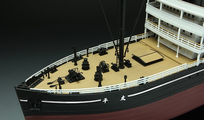 Meng Model OS-001 Taiping Steamer MOVIE THE CROSSING VERSION 1/150 – image 4